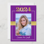 Gruppe der Lila- und Goldstudiengänge 2024 Einladung (Vorderseite)