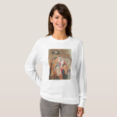 Gruppe der Mönche und des Buddhas T-Shirt (Vorne ganz)