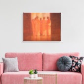 Gruppe der Mönche Vietnam Leinwanddruck (Insitu (Wohnzimmer))