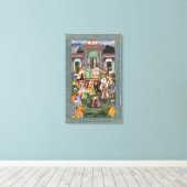 Gruppe der Pfeifgänger, aus der Großen Klippe Leinwanddruck (Insitu (Holzboden))