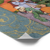 Gruppe der Pfeifgänger, aus der Großen Klippe Poster (Ecke)