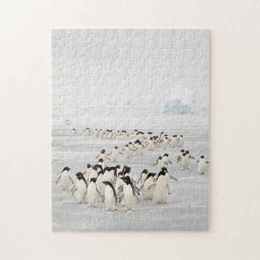Gruppe der Pinguine Puzzle (Vertikal)