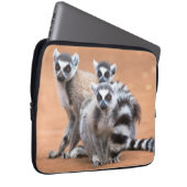 Gruppe der Ringschwanz-Lemuren Laptopschutzhülle (Vorne Rechts)