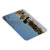 Gruppe der Schneepferde Magnet (Rechte Seite)