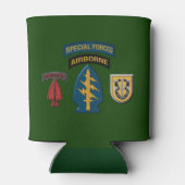 Gruppe der Spezialeinheiten (Im Flugzeug) Dosenkühler (Rückseite)