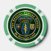 Gruppe der Spezialeinheiten Pokerchips (Rückseite)