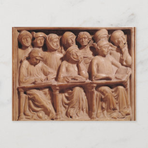 Gruppe der Studierenden aus Bologna Postkarte
