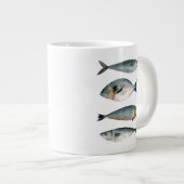 Gruppe der vier Fische Jumbo-Tasse (Vorderseite Rechts)