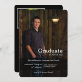 Gruppe der vier Fotos 2022 Einladung (Vorne/Hinten)