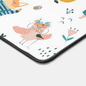 Gruppe der Waldtiere Schreibtischunterlage (Ecke)