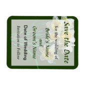 Gruppe der Weißgeruch Save the Date Magnet (Horizontal)