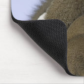 Gruppe der Zwerge Mongolei auf dem Termite Berg in Mousepad (Ecke)