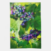 Gruppe des Trauben-Geschirrtuchs 2017gr Küchentuch (Vertikal)