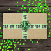 Gruppe Drei Black Cat Musicians Instruments Green Satinband