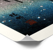 Gruppe Egrets Ohara Koson Japanischer Vogel Print Poster (Ecke)