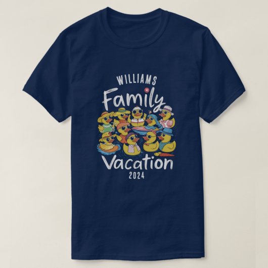 Gruppe "Familienurlaub" - Abstimmung T-Shirt (Design vorne)