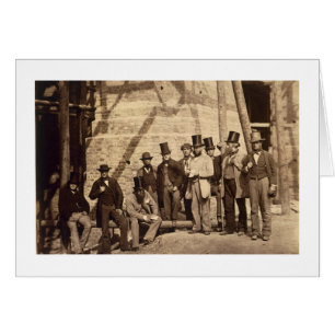 Gruppe Foremen, 1862 (Foto)