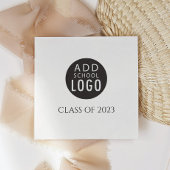 Gruppe für benutzerdefinierte Schullogos Serviette