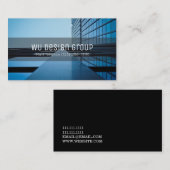 Gruppe für berufliche Architekten Visitenkarte (Vorne/Hinten)