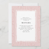 Gruppe für die Graduierung geometrischer Fotos Ankündigung (Rückseite)