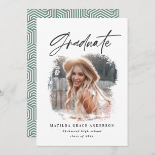 Gruppe für die Graduierung geometrischer Fotos Ankündigung