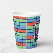 Gruppe für die regelmäßige Abstufung von Tabellene Pappbecher (Rechts)