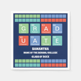 Gruppe für die regelmäßige Abstufung von Tabellene Serviette