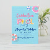 Gruppe für Pool und GRILLEN Einladung (Stehend Vorderseite)