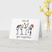 *GRUPPE* GILT ZUSAMMEN, UM ZU SAGEN: "BALD GUT WER KARTE (Gelbe Blume)