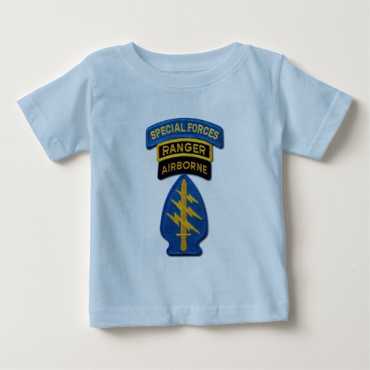 Gruppe "Grüne Berets SF SOF SFG SOC" Baby T-shirt (Vorderseite)