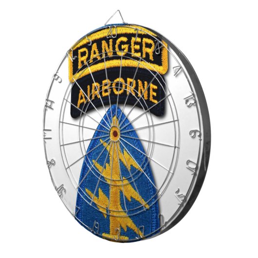 Gruppe "Grüne Berets SF SOF SFG SOC" Dartscheibe (Vorderseite rechts)