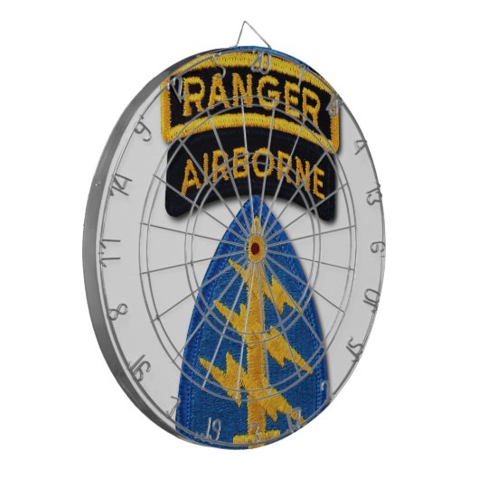 Gruppe "Grüne Berets SF SOF SFG SOC" Dartscheibe (Vorderseite Links)