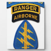 Gruppe "Grüne Berets SF SOF SFG SOC" Fotoplatte (Vorderseite)