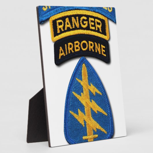 Gruppe "Grüne Berets SF SOF SFG SOC" Fotoplatte (Seite)