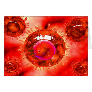 Gruppe H5N1-Virus mit Brillenansicht 1