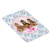 Gruppe in rosa Blase Magnet (Rechte Seite)