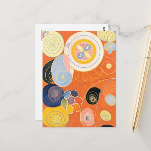 Gruppe IV, Nr. 3. Die zehn größten Jugendkunst Postkarte (Vorderseite/Rückseite Beispiel)