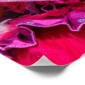 Gruppe Karnevalskostüme, Venedig Poster (Ecke)