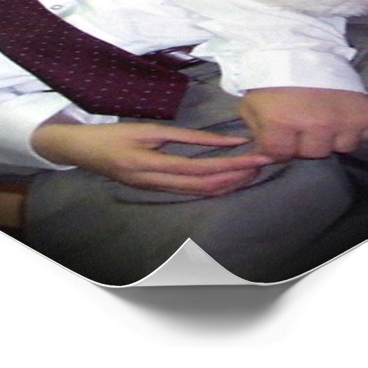 Gruppe mit Santa Poster (Ecke)