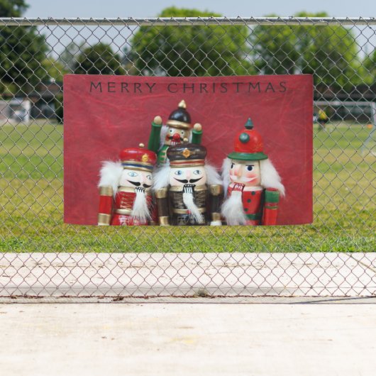 Gruppe mit vier Nussknackern Banner (Insitu)