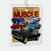 Gruppe Muskelwagen Keramikornament (Rechts)