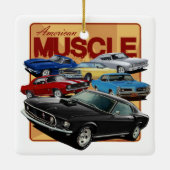 Gruppe Muskelwagen Keramikornament (Rückseite)