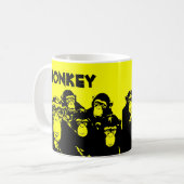 Gruppe o Monkeys Tasse (Vorderseite Links)