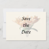 Gruppe Orange Lilies Save The Date (Rückseite)