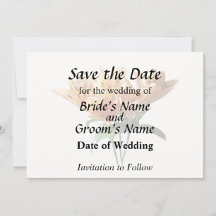 Gruppe Orange Lilies Save The Date