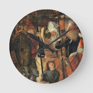 Gruppe Orientalen, Juden und Soldaten, 1493-95 (oi Runde Wanduhr