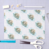 Gruppe Otters nennt sich "Romp Animal Spaß" Seidenpapier (Handwerk)