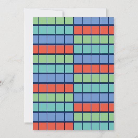 Gruppe "Periodische Tabellenelemente" Einladung (Rückseite)