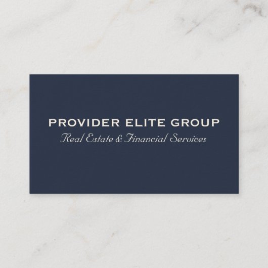 Gruppe "Provider Elite" Visitenkarte (Vorderseite)
