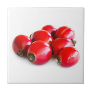 Gruppe reifer Birnenbeeren Fliese